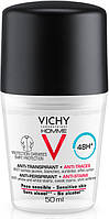 Шариковый дезодорант против белых и желтых пятен на одежде - Vichy Deo Anti-Transpirant 48H (450935-2)