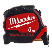 Рулетка MILWAUKEE Premium Wide Blade с широким полотном 33 мм 5 м