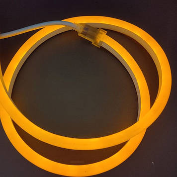 Неон світлодіодний LED 220V IP65 жовтий – яскравий та довговічний вибір