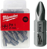 Насадка Milwaukee PH1 25мм (25 шт)