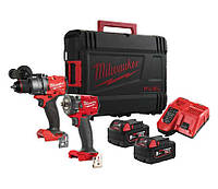 Набор аккумуляторных инструментов Milwaukee M18FPP2B3-502X, 4933492521