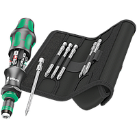Ручка с набором бит WERA Kraftform Kompakt 20 Tool Finder 2 с сумкой 13 предм.