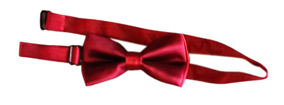 Метелик дитячий на тасьмі, червона