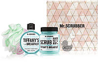 Набор - Mr.Scrubber " Tiffany s Breakfast" (body/scr/300 g + sh/gel/275 ml + sh/sponge) (747284-2)