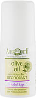 Дезодорант шариковый "Травяной" - Aphrodite Olive Oil Roll-On Deodorant Herbal Sage (673187-2)