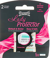 Сменные кассеты для бритья, 5шт. - Wilkinson Sword Lady Protector (495703-2)