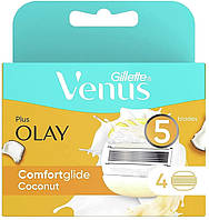 Сменные кассеты для бритья, 8 шт. - Gillette Venus & Olay Comfortglide Coconut (1233863-2)