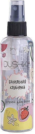 Спрей для тела "Ванильная клубника" - Dushka (558041) - фото 1 - id-p1913531590