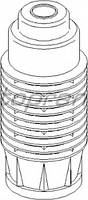 Пильовик амортизатора гума. TOPRAN 200433 ,OPEL CALIBRA A (85_), OPEL CALIBRA A (85_), OPEL CALIBRA A (85_),