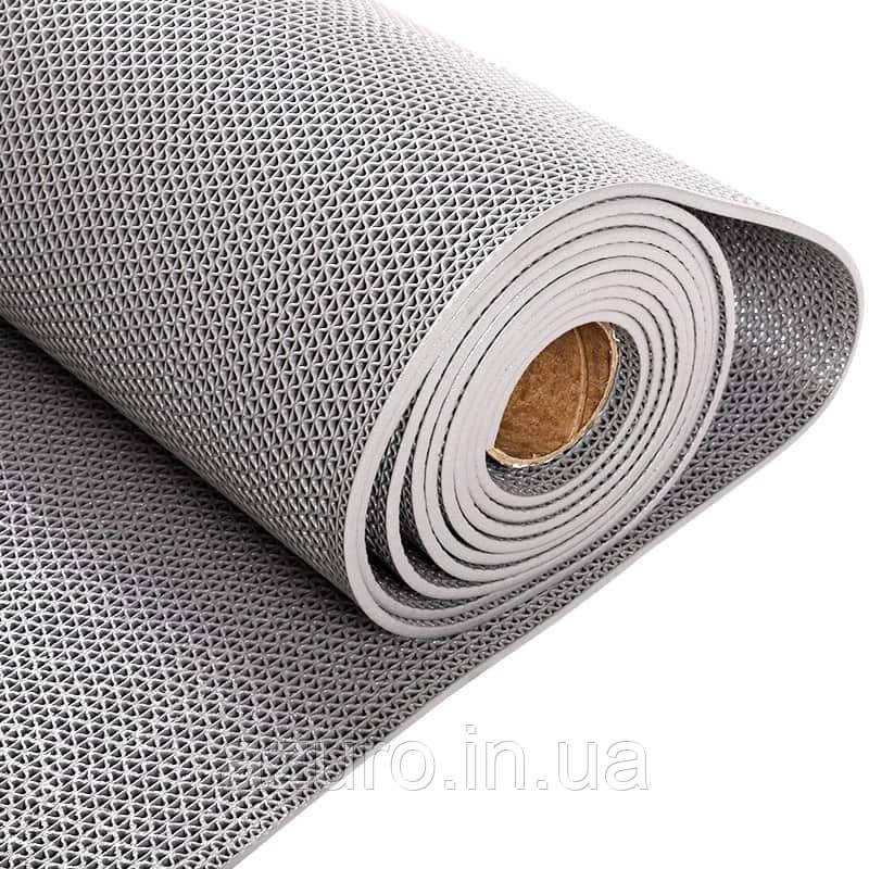 Протиковзний ПВХ настил Aquaviva сірий, (5 мм, 0.9х15 м)