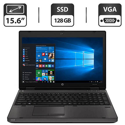 Ноутбук HP ProBook 6560b/15.6"/Core i5 2 ядра 2.3GHz/8GB DDR3/128GB SSD / Intel HD Graphics 3000 / WebCam, фото 1