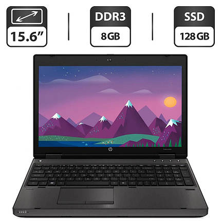 Ноутбук HP ProBook 6560b /15.6"/Core i5 2 ядра 2.5GHz/8GB DDR3/128GB SSD/HD Graphics 3000/WebCam, фото 1