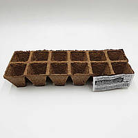 Торфяные горшки в виде кассеты 5*5 см 10 шт Rich Land / Рич Ленд для выращивания различных культур (Jiffy)