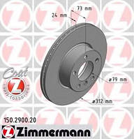 Гальмiвнi диски ZIMMERMANN 150290020 ,BMW 1 (F20), BMW 1 (F20), BMW 1 (F20), BMW 1 (F20), BMW 1 (F20), BMW 1