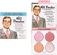 Палетка румян для лица - theBalm Will Powder Blush Quad (844341-2)