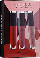 Набор - NoUBA Millebaci Travel Set №3 (lipstick/3х6ml) (876447-2)