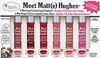 Мини-набор матовых помад для губ (lipstick/6x1.2ml) - theBalm Meet Matte Hughes Mini Kit 03 (379021-2)