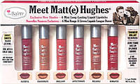 Мини-набор матовых помад для губ - theBalm Meet Matte Hughes Mini Kit 02 (lipstick/6x1.2ml) (379011-2)