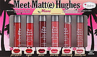 Набор - theBalm Meet Matt(e) Hughes Miami (lipstick/6x1.2ml) (1152577-2)