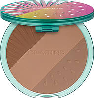 Бронзувальна пудра — Clarins Bronzing Compact Frozen Summer Limited Edition 2021 (1012806-2)