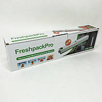 Вакууматор Freshpack Pro вакуумный упаковщик еды, бытовой. BY-490 Цвет: зеленый