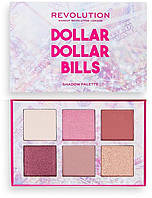 Палетка теней для век - Makeup Revolution Power Shadow Palette Dollar Dollar Bills (1075903-2)