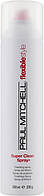 Лак для волос средней фиксации - Paul Mitchell Flexible Style Super Clean Spray (62763-2)