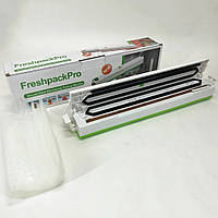 Вакуумник для продуктов Freshpack Pro зеленый | Вакууматор автоматический | VK-394 Вакууматор домашний