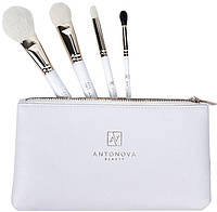 Набор кистей для макияжа, белый, 4 шт - Antonova Beauty Face Kit (1175546-2)