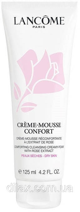 Крем-пінка для зняття макіяжу — Lancome Creme-Mousse Confort 125ml (11789-2)