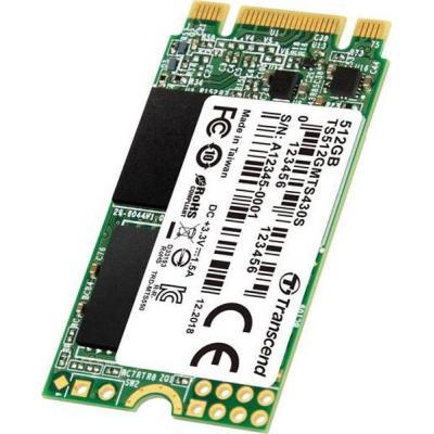 Накопитель SSD M.2 2242 512GB Transcend (TS512GMTS430S) - фото 1 - id-p1913622061