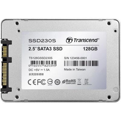 Накопитель SSD 2.5" 128GB Transcend (TS128GSSD230S) - фото 2 - id-p1913622122