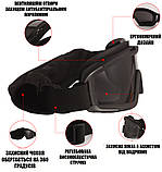 Тактичні окуляри захисна маска Solve із кріпленнями на каску із 3 змінними лінзами Чорна solve, фото 7