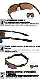 Окуляри RockBros Polarized olive із змінними лінзами (5 шт.) та вставкою для діоптрій solve, фото 9