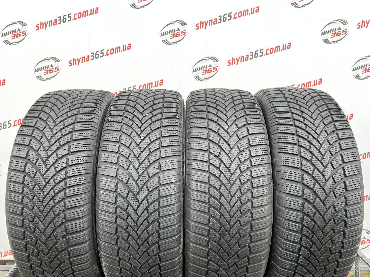 Шини Б/У зимова 215/55 R17 BRIDGESTONE BLIZZAK LM005 6mm