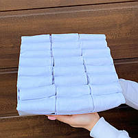 Чоловічі шкарпетки низькі білі розміри 41-45. Короткі літні шкарпетки. Чоловічі шкарпетки з бавовни набір 24 пар, фото 6