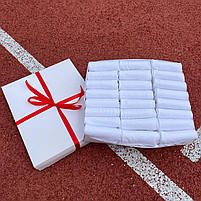 Чоловічі шкарпетки низькі білі розміри 41-45. Короткі літні шкарпетки. Чоловічі шкарпетки з бавовни набір 24 пар, фото 8