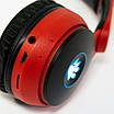 Бездротові навушники ST77 LED з котячими вушками, що світяться. Колір: червоний, фото 7