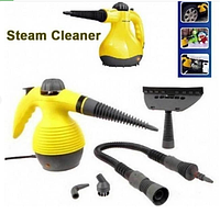 Многофункциональный ручной отпариватель, пароочиститель Steam Cleaner DF-A001, желтый