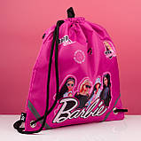 Сумка для змінного взуття Yes Barbie 40 х 35 см рожева (533441), фото 3
