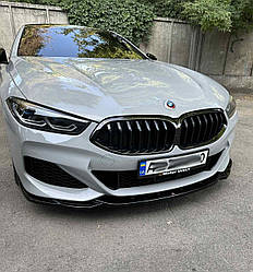 Спліттер BMW M850 G15 G16 тюнінг елерон переднього бампера (V4)