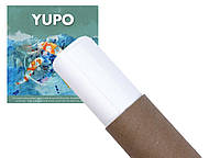 Десять окремих аркушів паперу Yupo формату А2 у картонній тубі (594 мм x 420 мм)