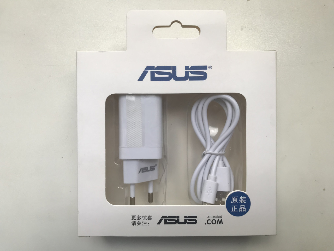 Зарядний пристрій Asus + кабель micro usb - фото 1 - id-p1913679764