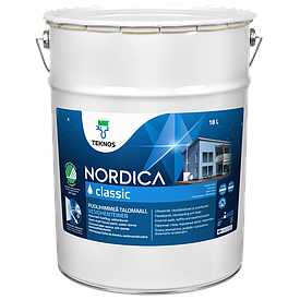 Фарба TEKNOS NORDICA CLASSIC напівматова, 18 л. Б1