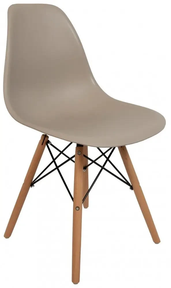 Крісло (стілець) для кухні обіднє Bonro Бонро В-173 FULL KD коричневе (42300076)