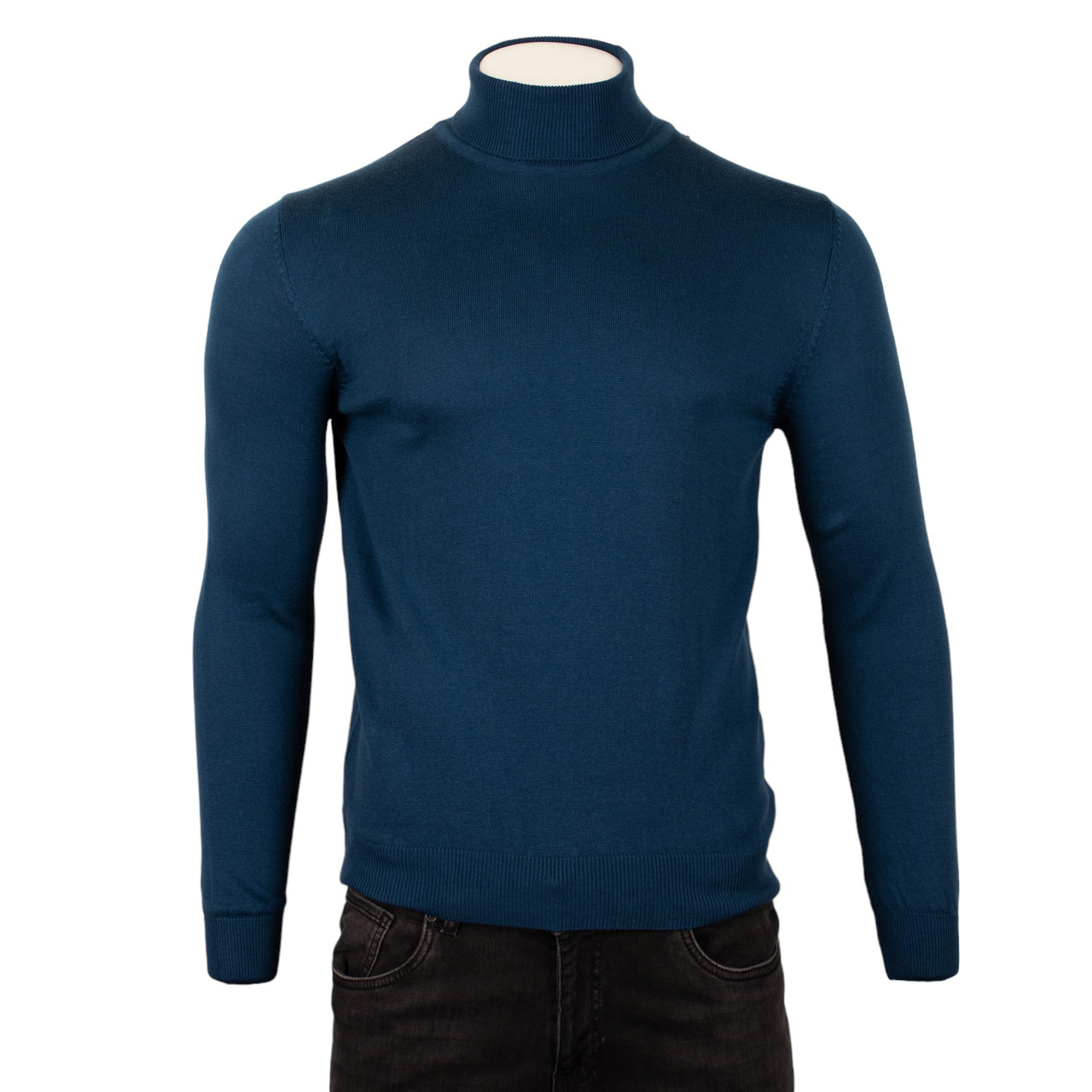 Реглан чоловічий Tony Montana T1004 INDIGO 50% бавовна 50% акрил M(Р), фото 1