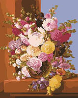 Картина по номерам цветы Пышный букет в коробке 40х50см LC40128 Лавка Чудес