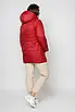 Жіночі демісезонні куртки великих розмірів  58-66 червоний, фото 3