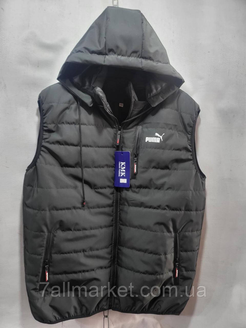 Жилетка чоловіча демісезонна ПУМА батал р-ри 58-66 "BOGNER" купити недорого від прямого постачальника