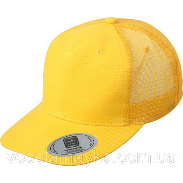 Жовтий снепбек із сіточкою (Snapback)